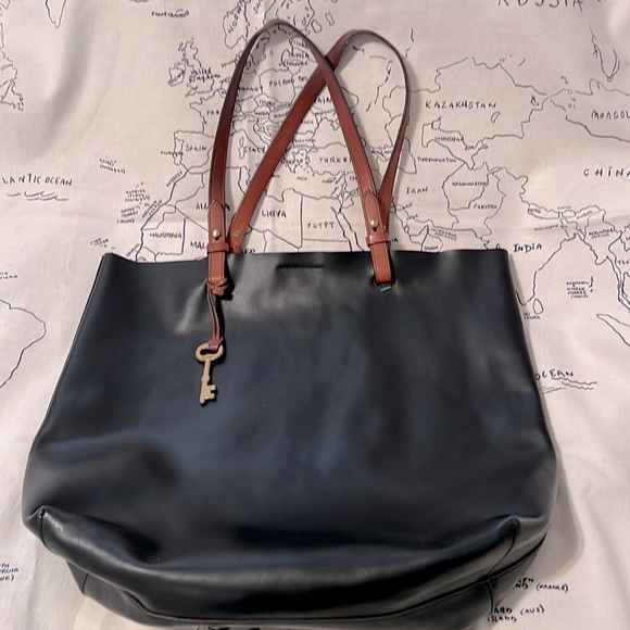 Fossil Handbags - Fossil black tote